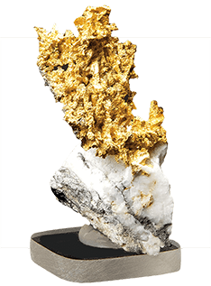 Gold rock menu image
